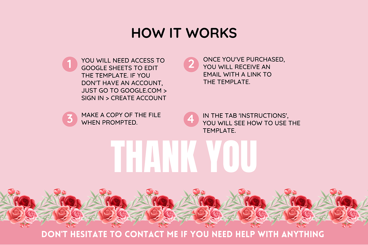 Wedding Planner Spreadsheet, a Templates & Theme by SunshineStudioBoutique (Photo 10 of 10)
