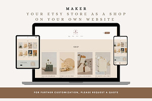 Makers Squarespace 7.1 Template