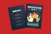 Sleek Wedding Invitation Template, an Invitation Template by iDoodle Studio (Thumbnail 3 of 4)