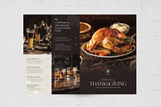 Thanksgiving Dinner Menu Template, a Flyer Template by BrandPacks (Thumbnail 2 of 5)