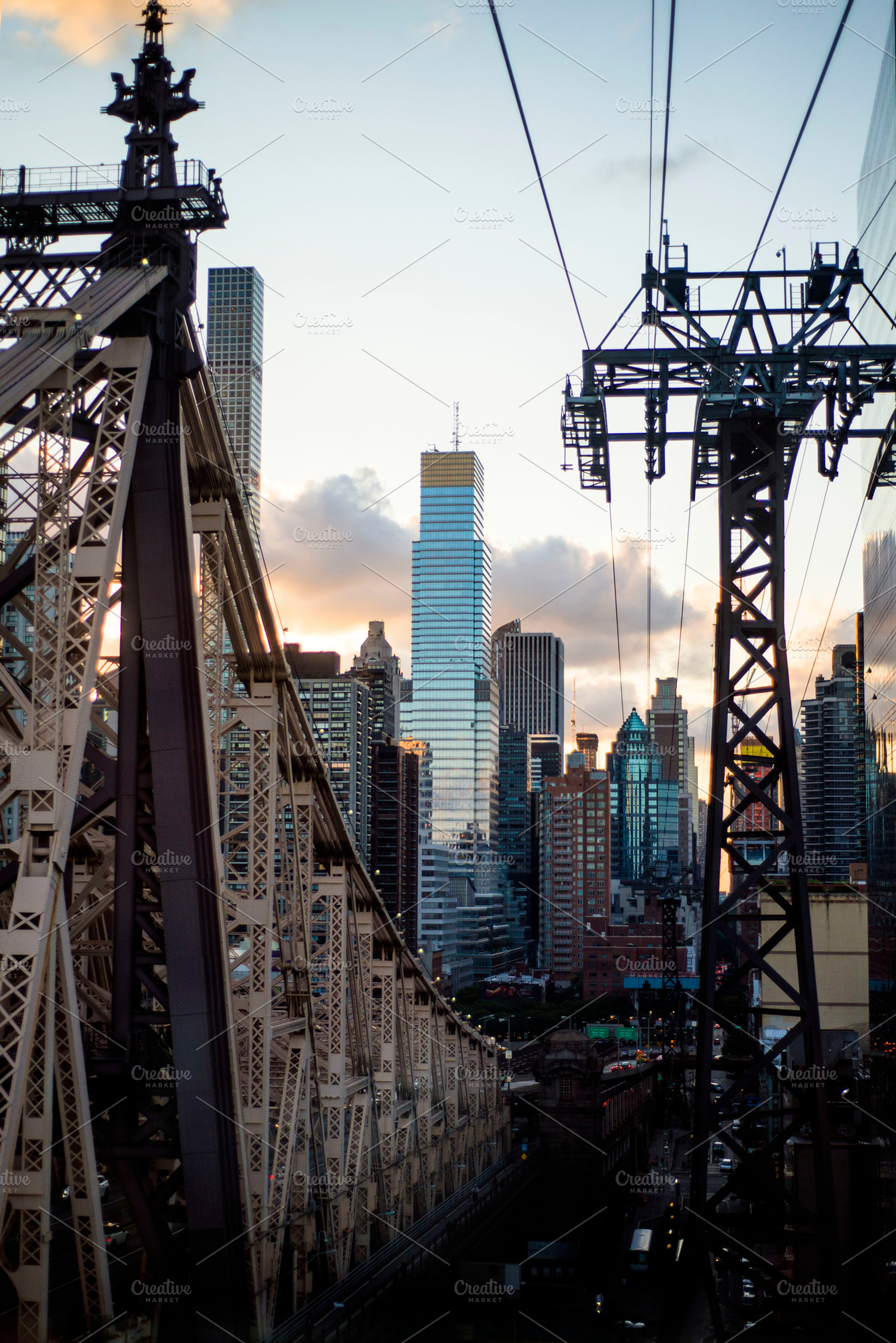 New york city featuring sunset, new york, and new york city, an Industrial Photo by maidenmag