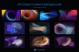 Cosmic Dark Gradient Backgrounds