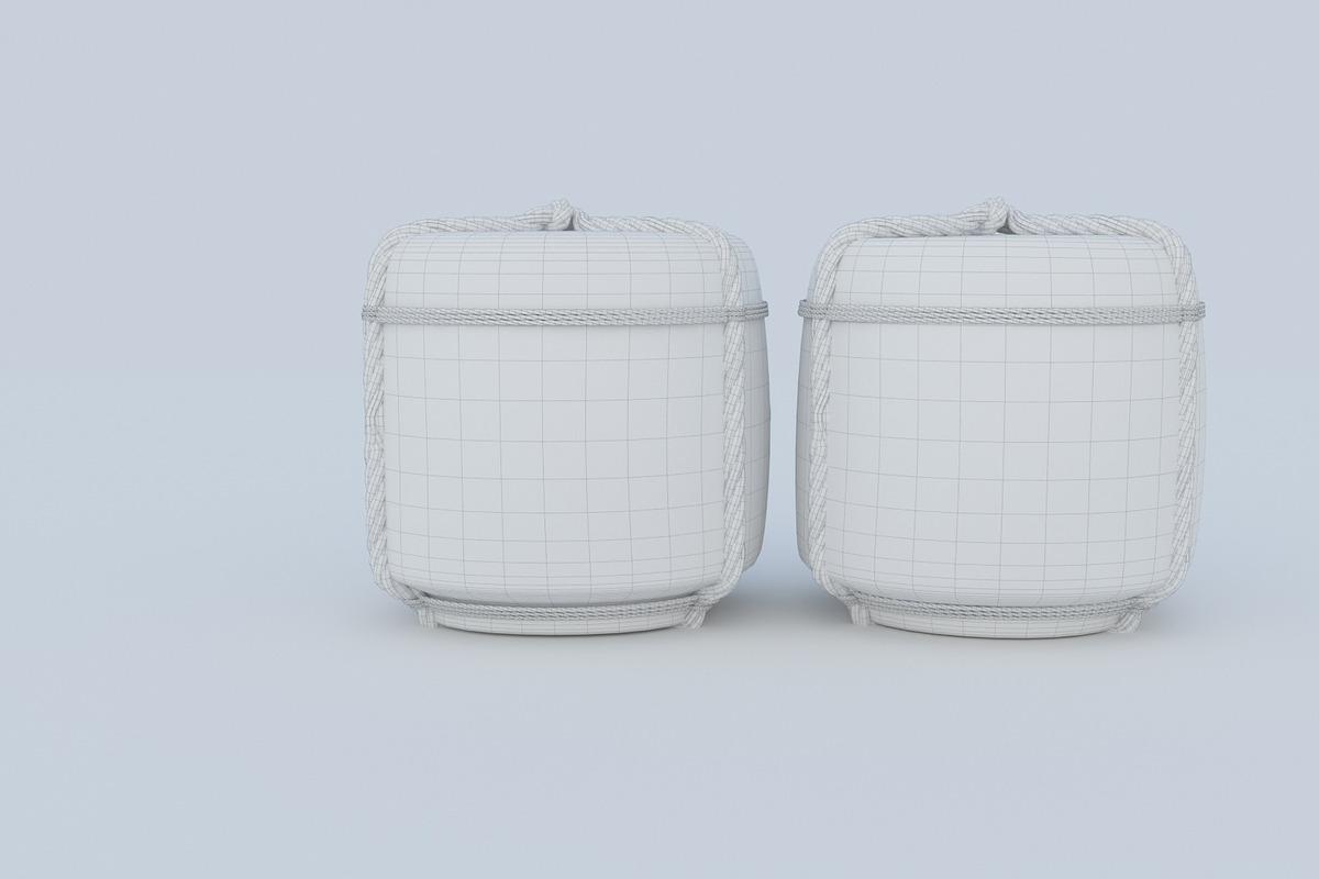 Japanese Sake Barrels, a Food & Drink 3D Model by 3DTreatment (Photo 5 of 24)