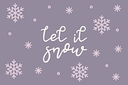 Marshmallow Snowfall Script Font, a Script Font by Dancing with Ink (Thumbnail 9 of 20)