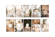 MERRY & BRIGHT Christmas Mockups, a Household Mockup by The Bambi Collective (Thumbnail 9 of 17)