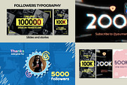 Followers Typography for FCPX, a Templates & Theme by FlashFXbox (Thumbnail 1 of 2)
