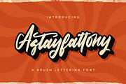 Astayfattony - Handwritten Font, a Script Font by StringLabs (Thumbnail 1 of 13)