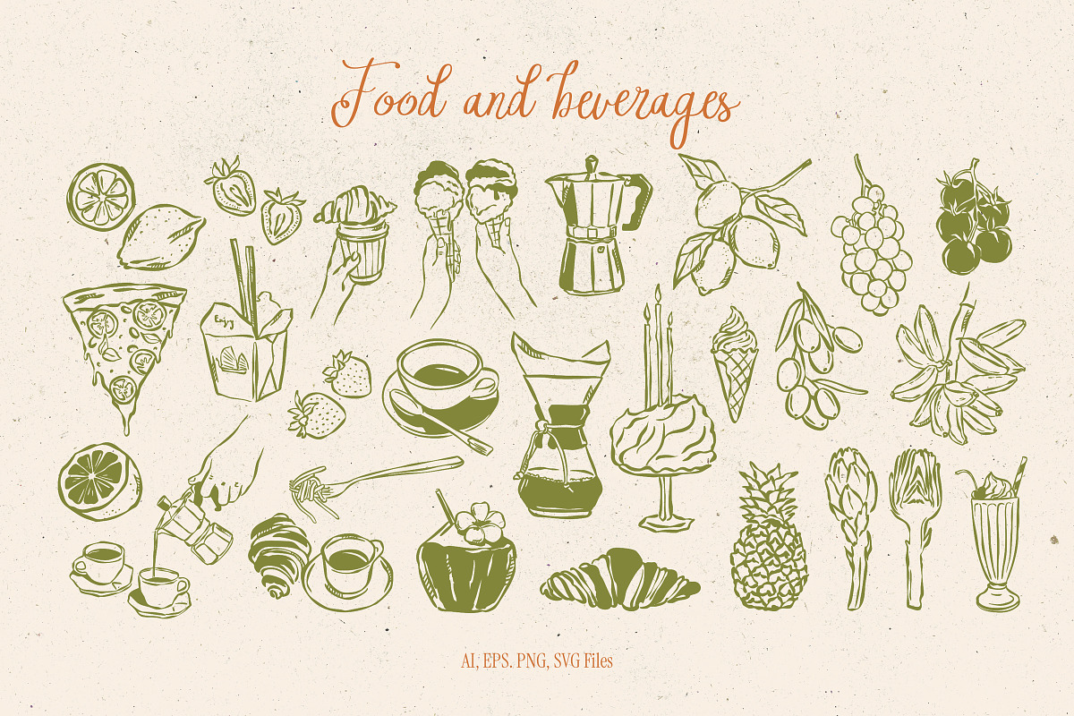 Travel Vibes Illustrations, an Object Graphic by DesignThatMatters (Photo 9 of 11)