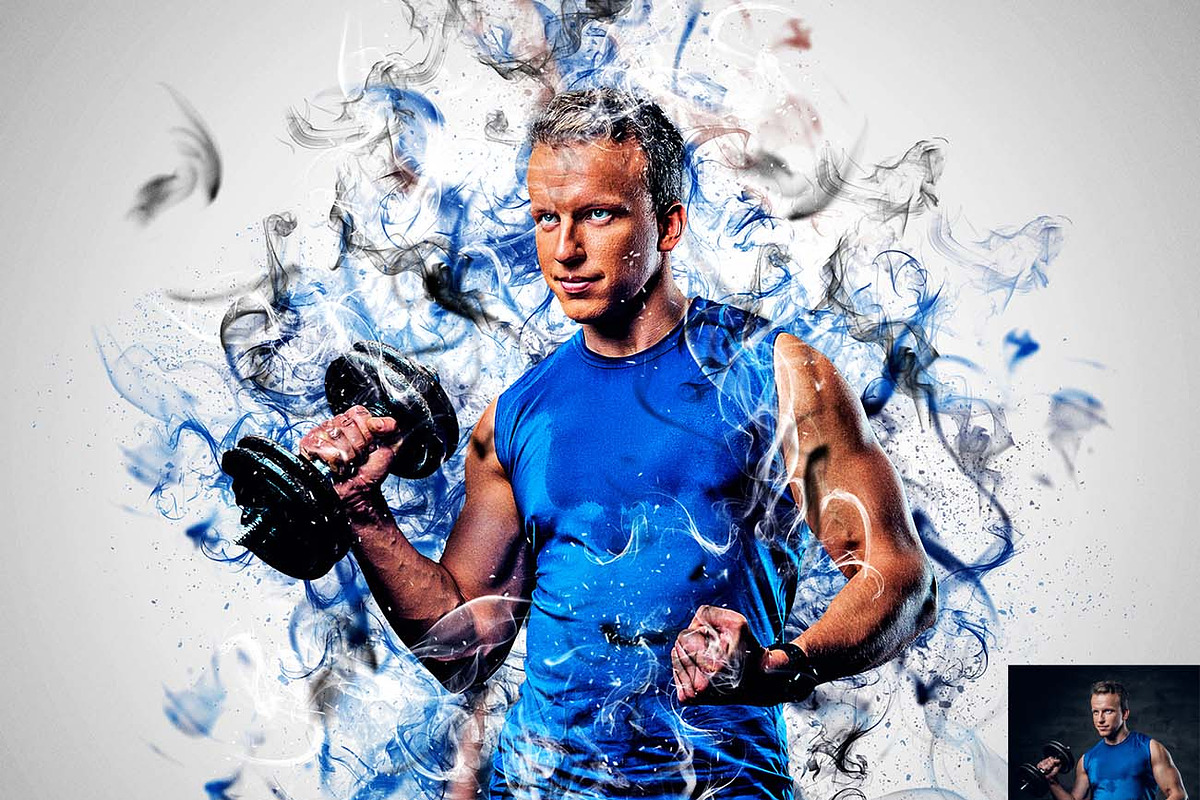 Liquid Smoke Dispersion Photoshop, an Action Add-On by Studio Retouch (Photo 8 of 12)