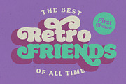 Seventies Sunrise; Retro Fonts, a Font by Eko Bimantara (Thumbnail 7 of 14)