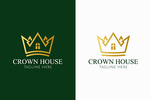 Crown House Property Logo Luxury, a Branding & Logo Template by Signatoro
