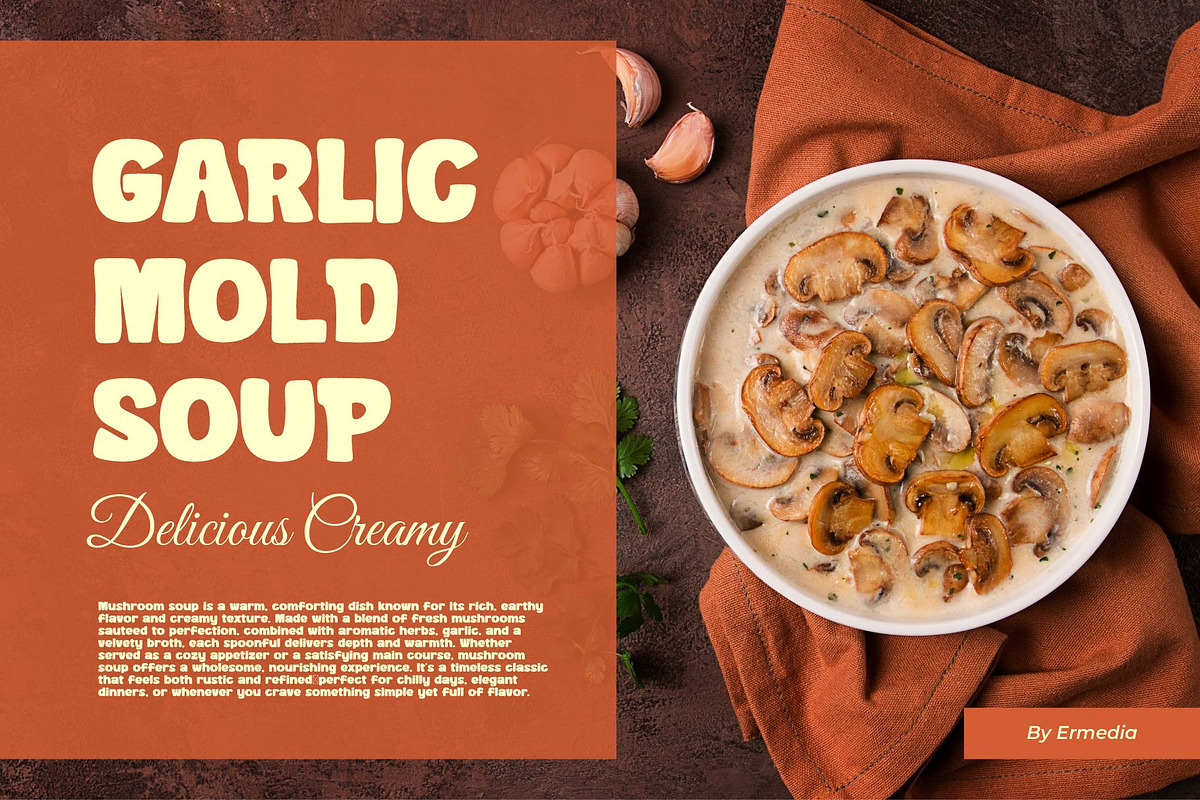 Eating Boder || Bold Display Font, a Handwritten Font by Ermedia Studio (Photo 9 of 10)