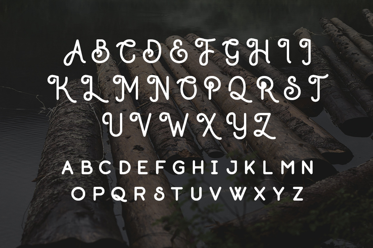 Outdoors - Handmade Sans Serif Font preview 3