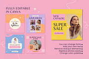 150 Instagram Posts Canva Templates, a Templates & Theme by TemplateCastleStore (Thumbnail 10 of 10)