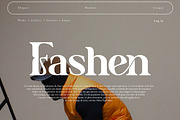 Benogi - Retro Serif Font, a Serif Font by Flawless And Co (Thumbnail 7 of 12)