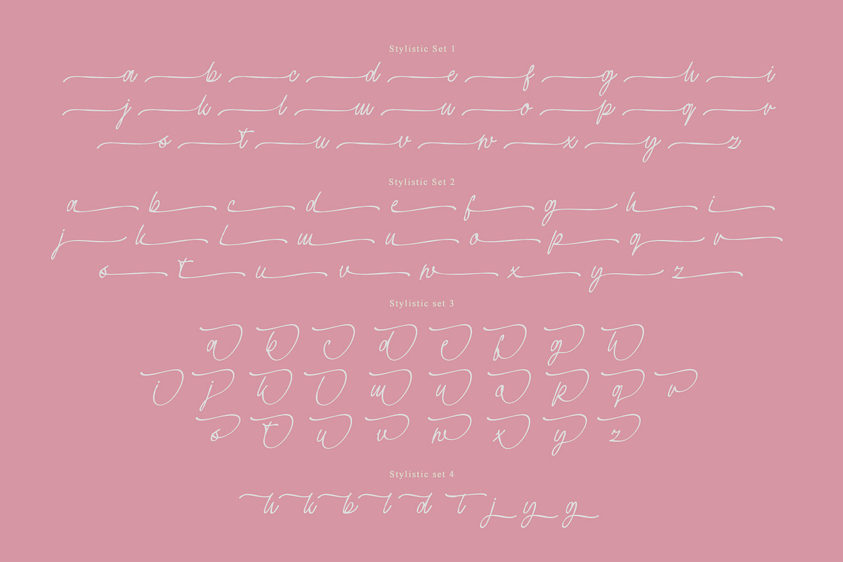 Strawberry Moment, a Handwritten Font by din-studio.com (Photo 8 of 10)