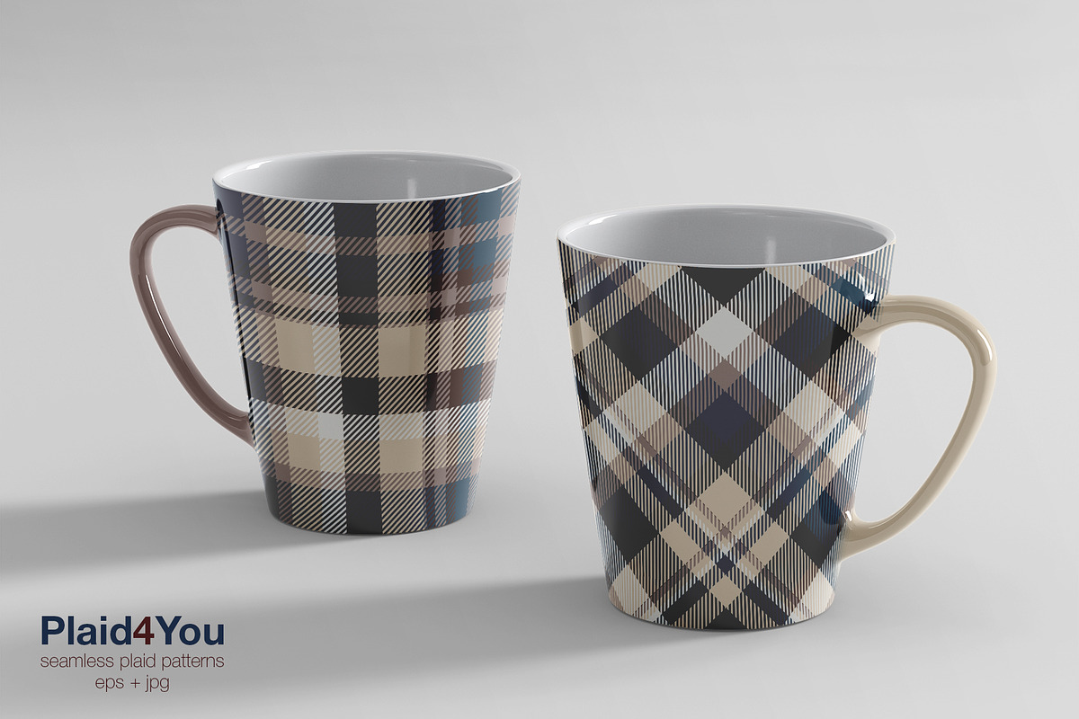 #35 Shirt Plaid Patterns EPS + JPG, a Pattern Graphic by Plaid4You (Photo 7 of 11)