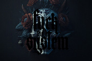 Gothic font 02, a Blackletter Font by GeekClick (Thumbnail 4 of 10)