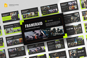 Video, Film, & Movie Google Slides, a Presentation Template by fluffstudio