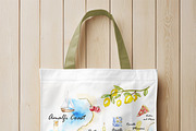 Weekend in Amalfi Coast, a Seasonal Illustration by todidesign (Thumbnail 6 of 6)