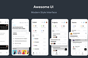 Task Management App UI Kit | Tasker, an UI Kit Template by Opus LabWorks (Thumbnail 6 of 7)