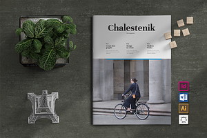 Chalestenik | Magazine Template
