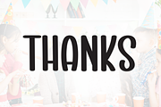 Birthday Party | Script Font, a Script Font by Scratchones (Thumbnail 8 of 8)
