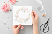Watercolor flowers Roses clipart, an Illustration by Yuliya Art (Thumbnail 19 of 19)