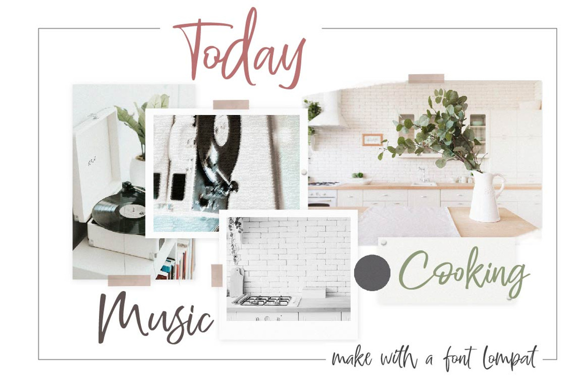 Lompat - Luxury Handlettered Font preview 2