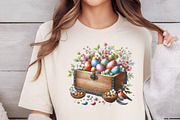 Wooden Easter Eggs Box Clipart, an Illustration by DreamCafeArt (Thumbnail 5 of 6)