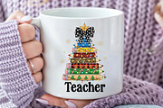 Christmas Teacher Sublimation Design, an Illustration by Rose Art (Thumbnail 3 of 5)
