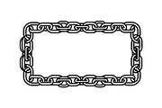 Chain Border Frame SVG Bundle, an Illustration by Designs_River (Thumbnail 21 of 31)