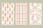 Pickleball paddles pattern set, a Pattern Graphic by Tani Kuzminka (Thumbnail 9 of 13)