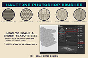 Halftone Photoshop Brushes, a Brush Add-On by Brian Ritter Design (Thumbnail 9 of 9)