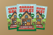 Garage Sale Promo Flyer, a Flyer Template by MMPixelCraft (Thumbnail 3 of 5)