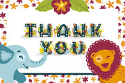 Tropical alphabet cartoon animals, an Animal Illustration by Brandianna (Thumbnail 5 of 5)