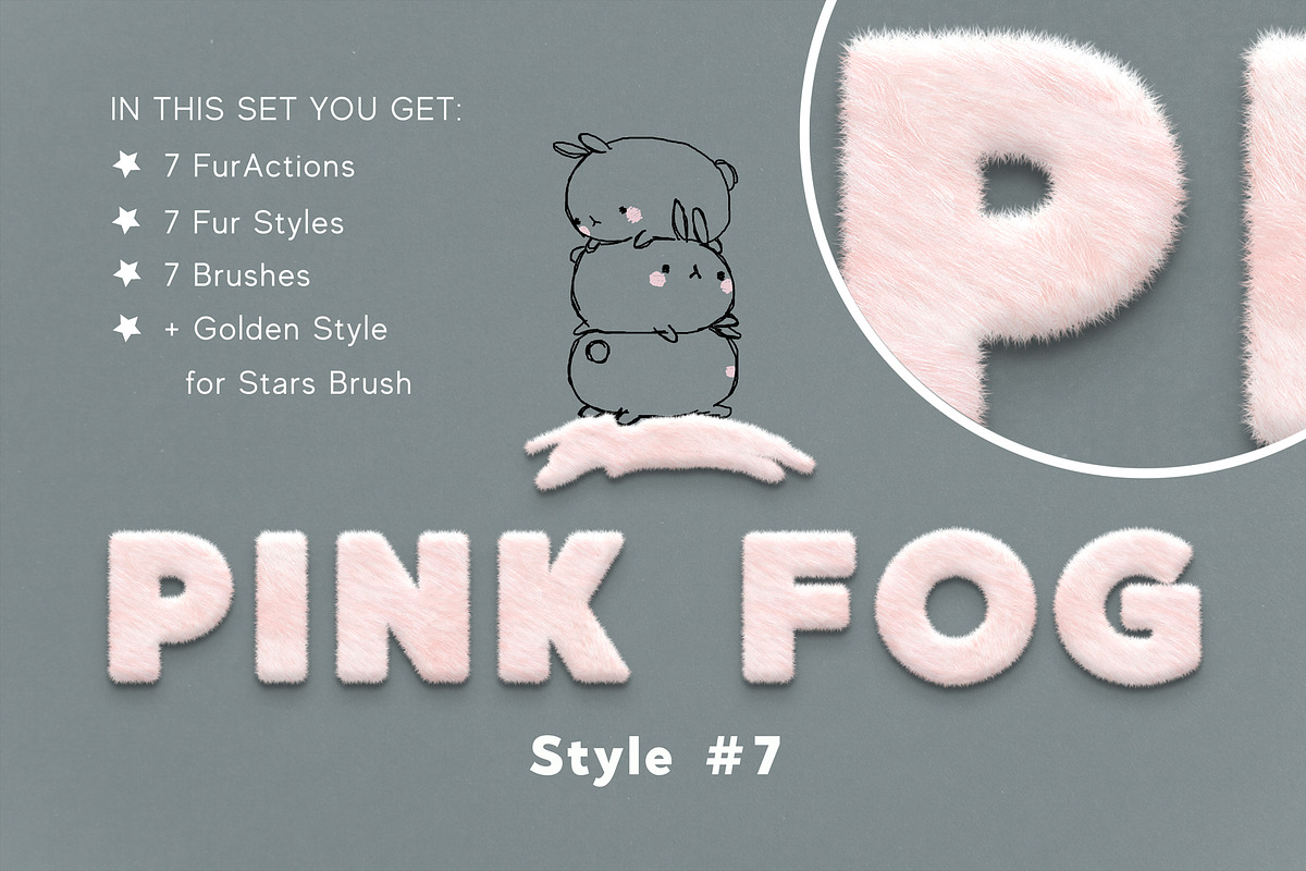 Fanсy Pink Fur Photoshop Effect, an Action Add-On by Sophico (Photo 8 of 8)