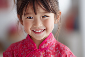 Happy smiling young Asian girl, a Person Photo by MistyDay