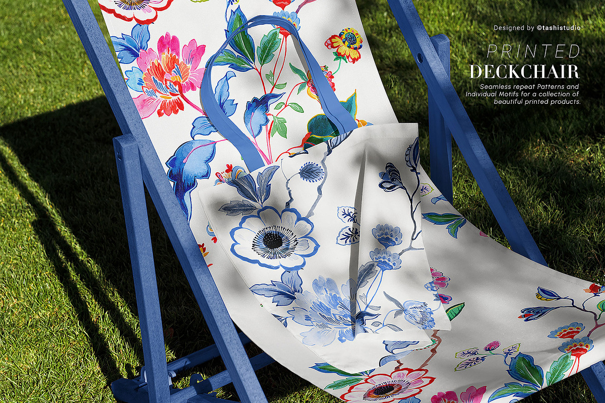 Fluerish seamless Patterns & Motifs, a Pattern Graphic by Pink Linen (Photo 5 of 10)