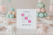 Square Card Mockup Macarons, a Product Mockup by TatiMockup (Thumbnail 3 of 5)