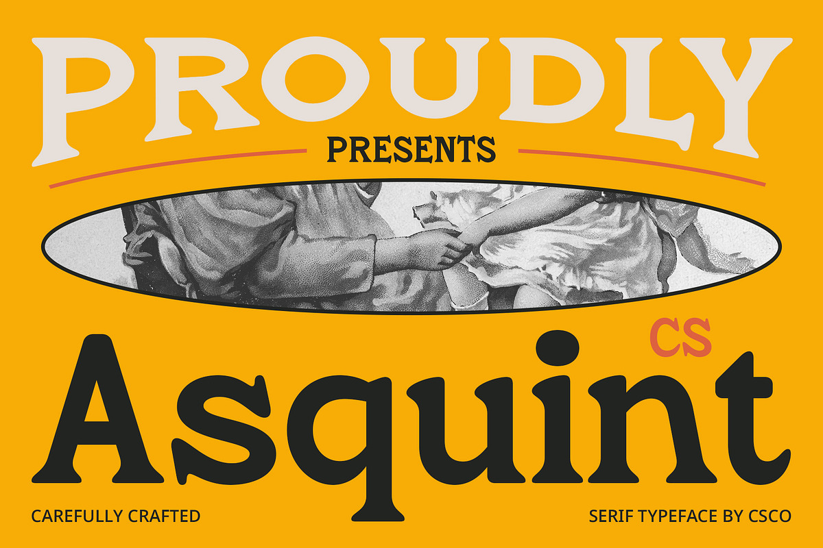 CS Asquint – Serif Font, a Serif Font by Craft Supply Co. (Photo 1 of 8)