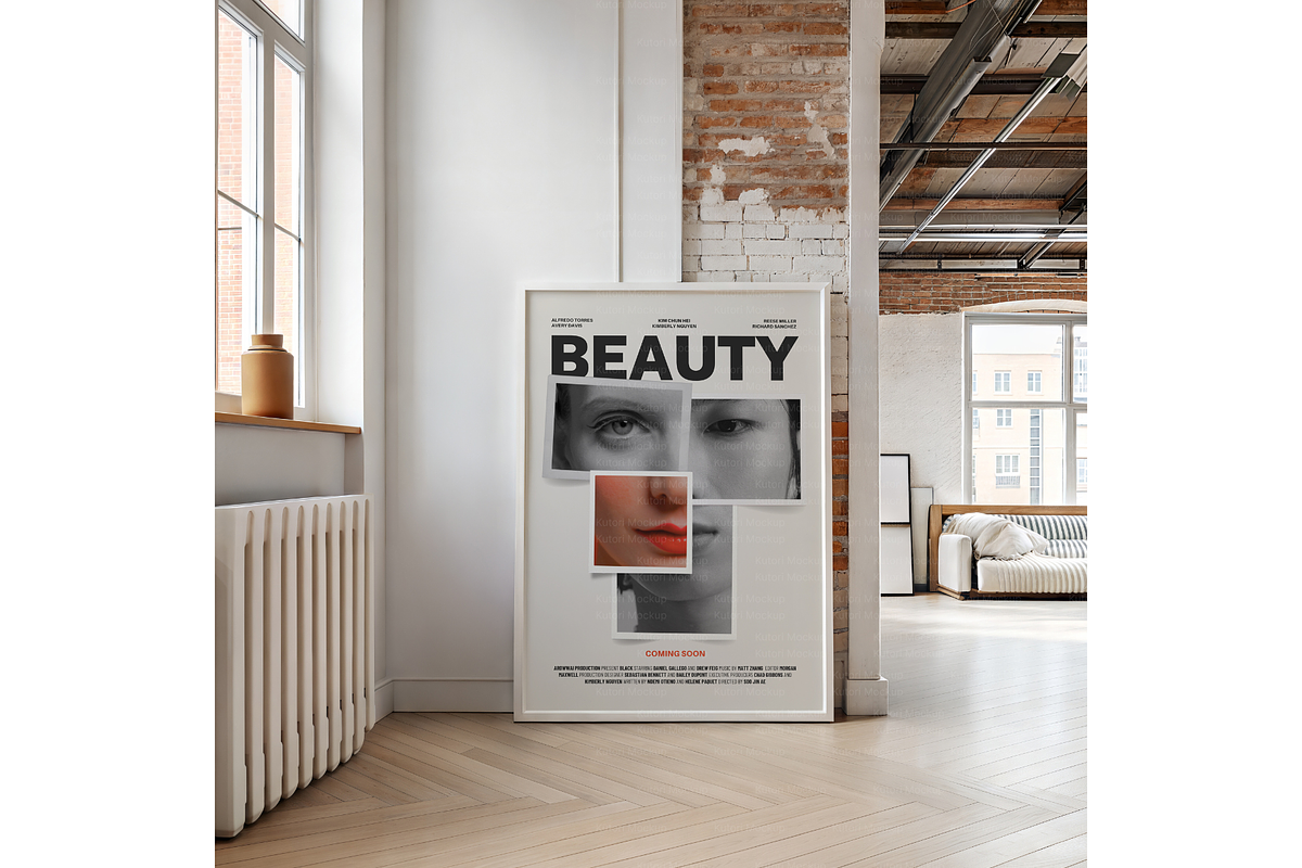 Industrial Loft Frame Mockup, a Product Mockup by MockupWizard (Photo 4 of 5)