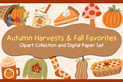 Autumn Harvests and Fall Favorites, a Pattern Graphic by Drafts n Doodles (Thumbnail 1 of 6)