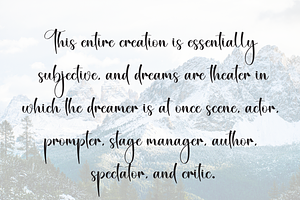 Vania Signature Script Font