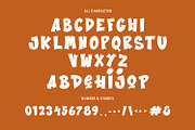 Peekpok Comic Display Font, a Sans Serif Font by Maulana Creative (Thumbnail 5 of 7)
