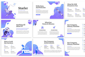 Starler - Astronomy Keynote Template