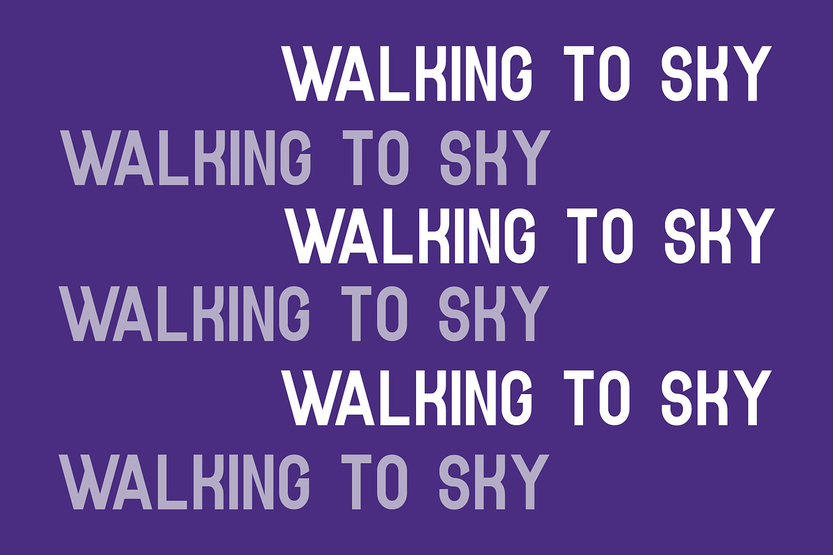 Qodra - Modern Sans Serif Font, a Sans Serif Font by Idea Studio (Photo 2 of 13)