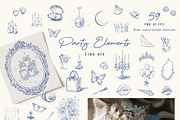 Besties Party Kit. Sketch Collection, a Decorative Illustration by Polli Deeva (Thumbnail 11 of 14)