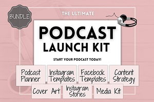 Ultimate PODCAST Launch Bundle! Vol2