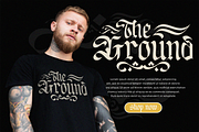 Kingslayer, a Blackletter Font by shineink.designlab (Thumbnail 2 of 7)